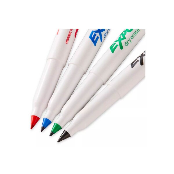 Ultra Fine Tip Dry Erase Expo Markers 4-Pack